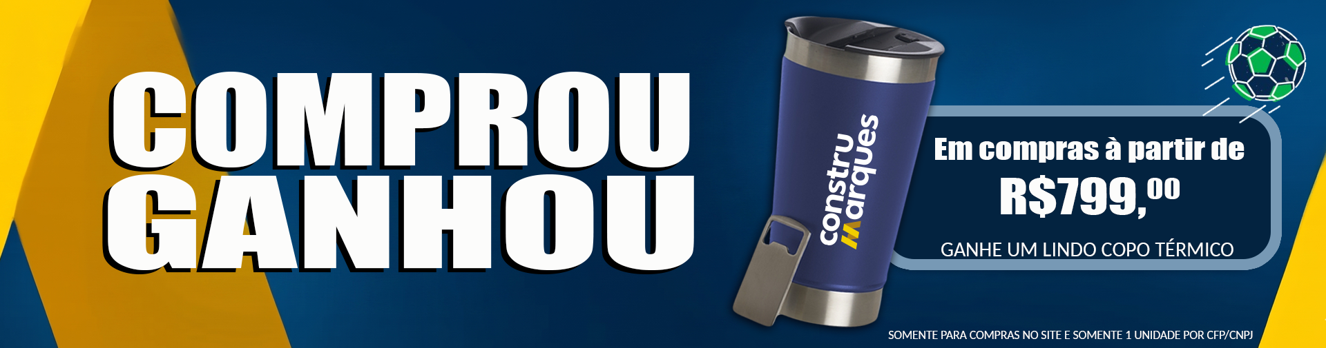 Full Banner - Brinde Copo