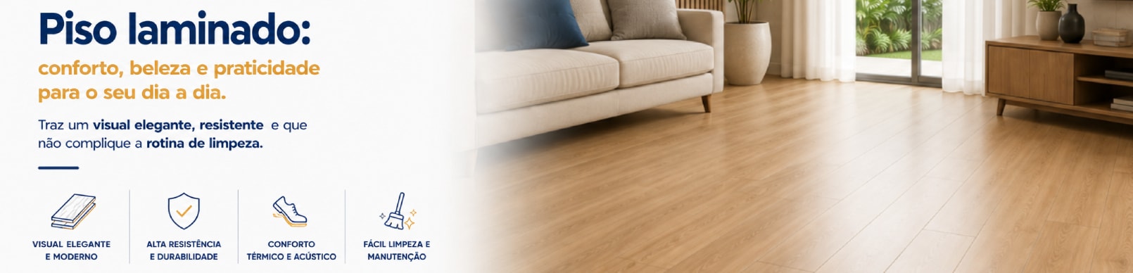 Banner Categoria - Piso laminado