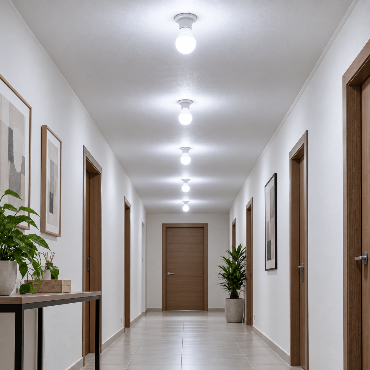 Kit 5 Lâmpadas LED Blumenau A60 9W 6500K E27