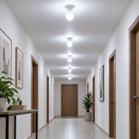 Kit 5 Lâmpadas LED Blumenau A60 9W 6500K E27