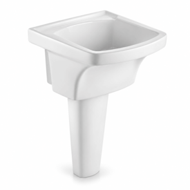 Kit Tanque de Louça Icasa IT200 Branco com Coluna IC200