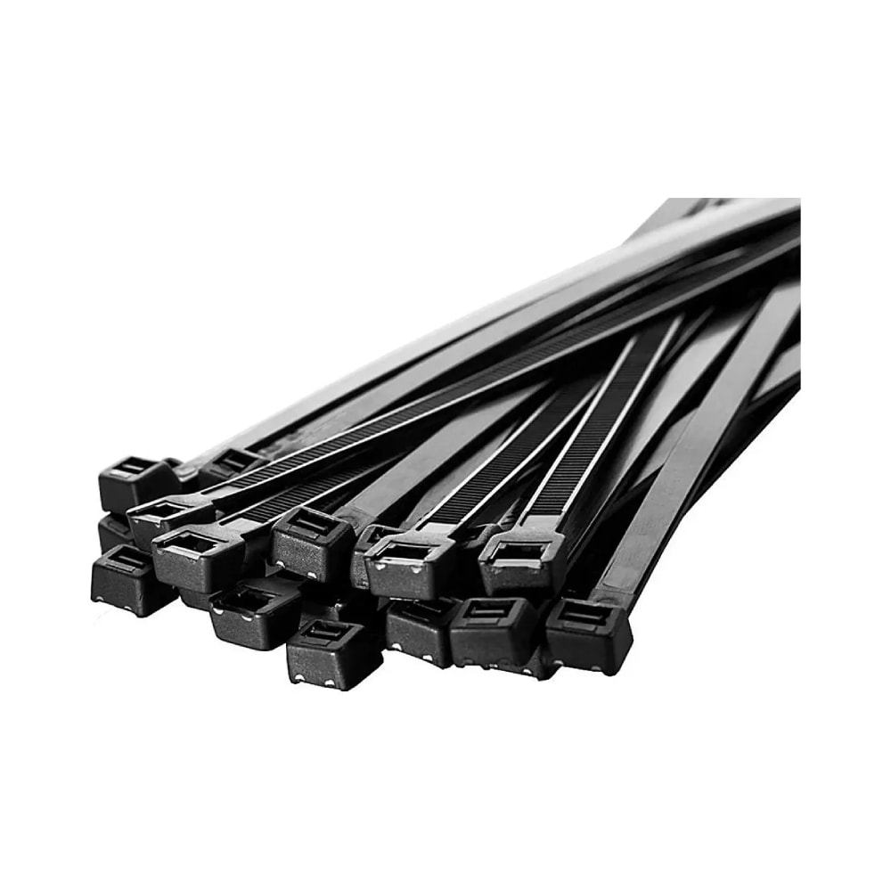 Abraçadeira +Fix Nylon 4,8x200 Preta 10 Peças