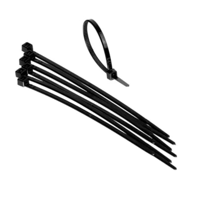 Abraçadeira Sparta 100pc 200x3,6mm Preto - 4555555