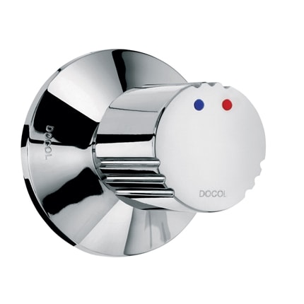 Acabamento Misturador Monocomando de Parede PressMatic Docol Cromado - 00000906