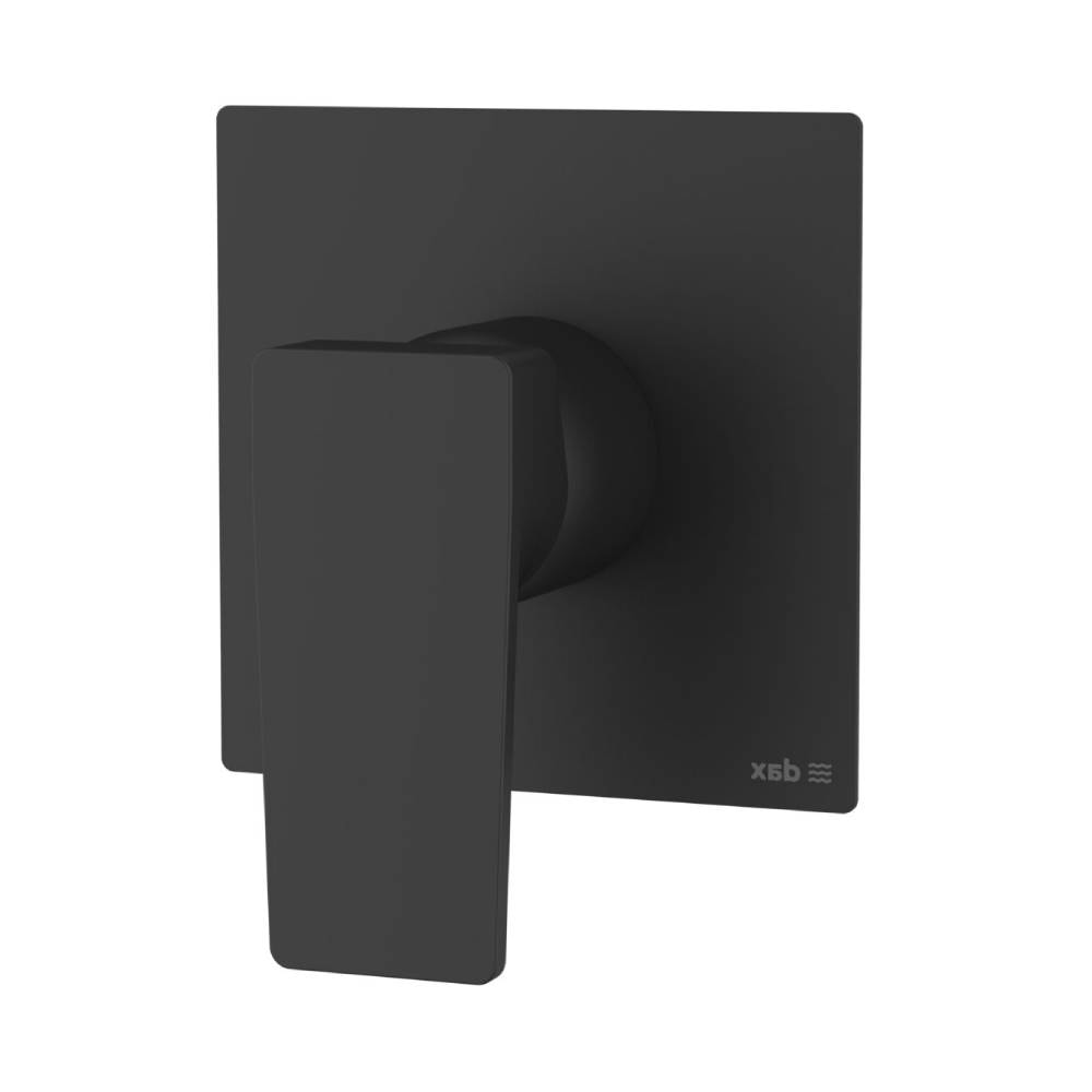 Acabamento Monocomando Dax Iguaçu para Chuveiro Base Deca Black - DAX-4994-IG-BL