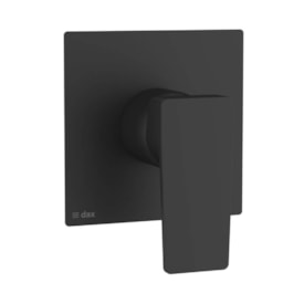 Acabamento Monocomando Dax Iguaçu para Chuveiro Base Deca Black - DAX-4994-IG-BL
