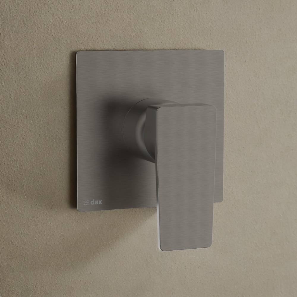 Acabamento Monocomando Dax Iguaçu para Chuveiro Base Deca Cinza - DAX-4994-IG-GR