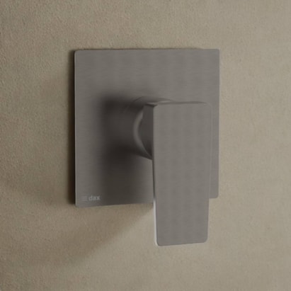 Acabamento Monocomando Dax Iguaçu para Chuveiro Base Deca Cinza - DAX-4994-IG-GR