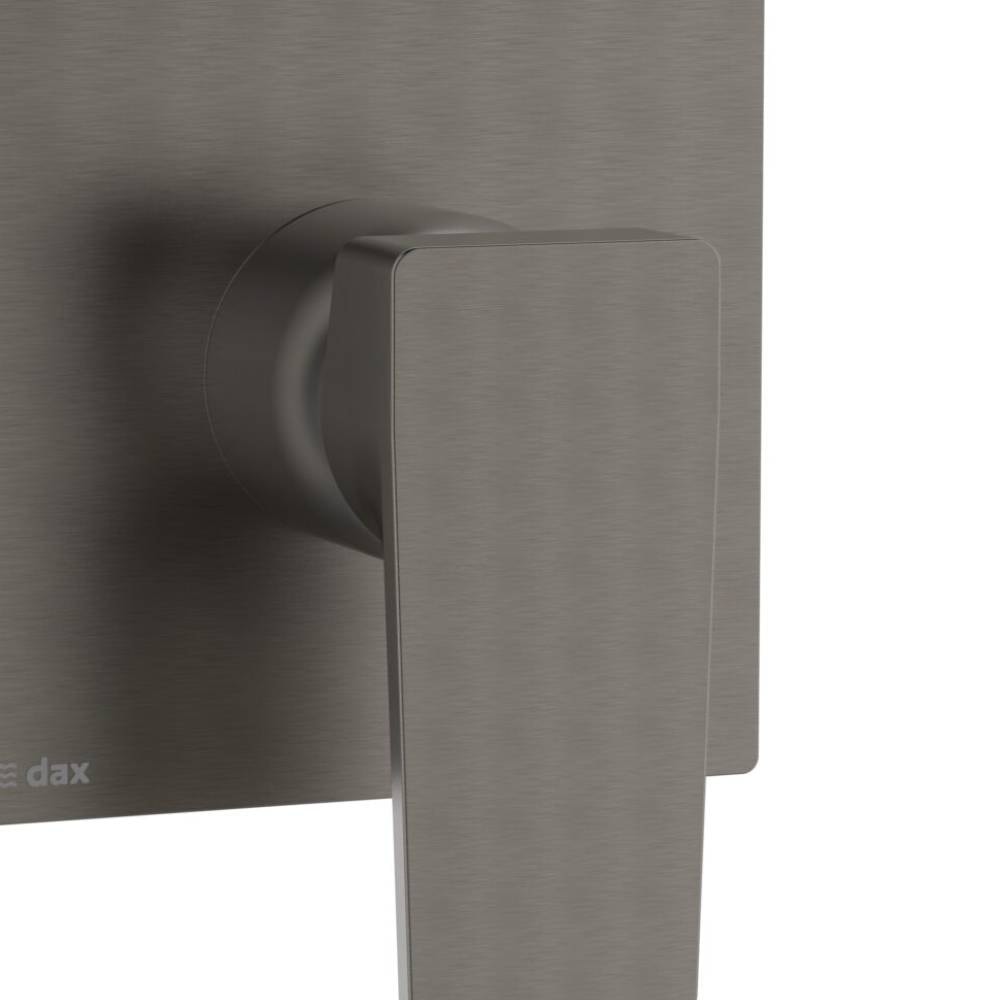 Acabamento Monocomando Dax Iguaçu para Chuveiro Base Deca Cinza - DAX-4994-IG-GR