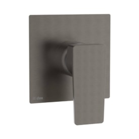 Acabamento Monocomando Dax Iguaçu para Chuveiro Base Deca Cinza - DAX-4994-IG-GR