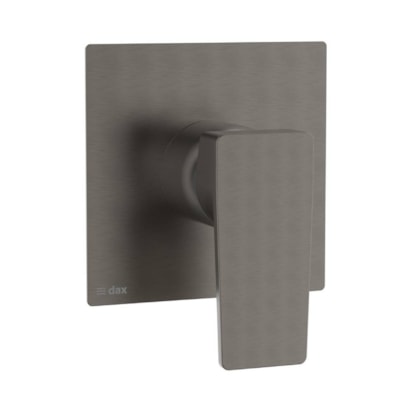Acabamento Monocomando Dax Iguaçu para Chuveiro Base Deca Cinza - DAX-4994-IG-GR