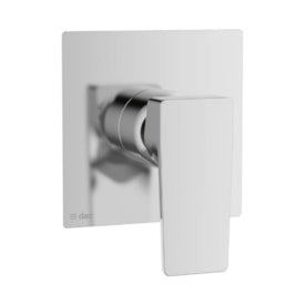 Acabamento Monocomando Dax Iguaçu para Chuveiro Base Deca Cromado - DAX-4994-IG-CR