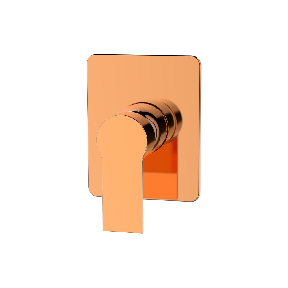 Acabamento Monocomando Dax Mendoza para Chuveiro Rose Gold - DAX-4994-MZ-RG