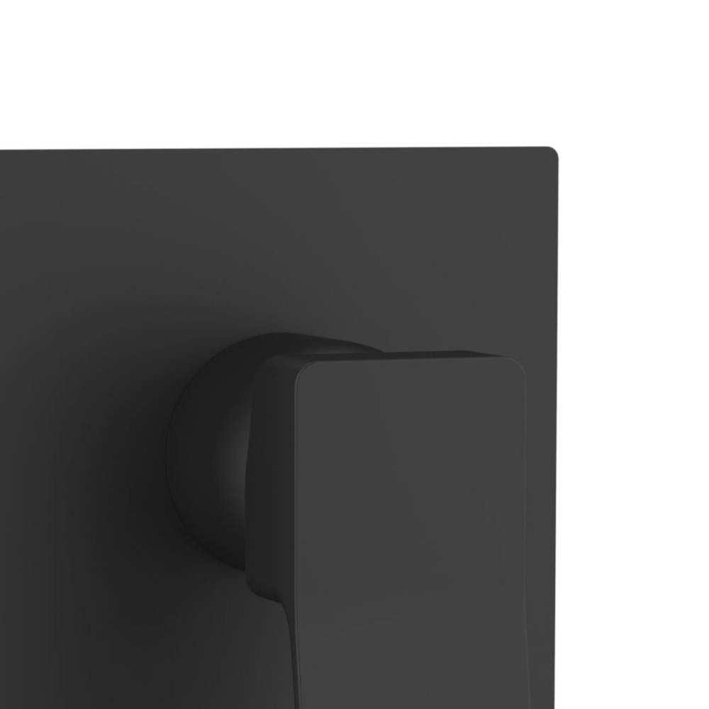 Acabamento Monocomando Dax Tamisa para Chuveiro Base Deca Black - DAX-4994-TM-BL