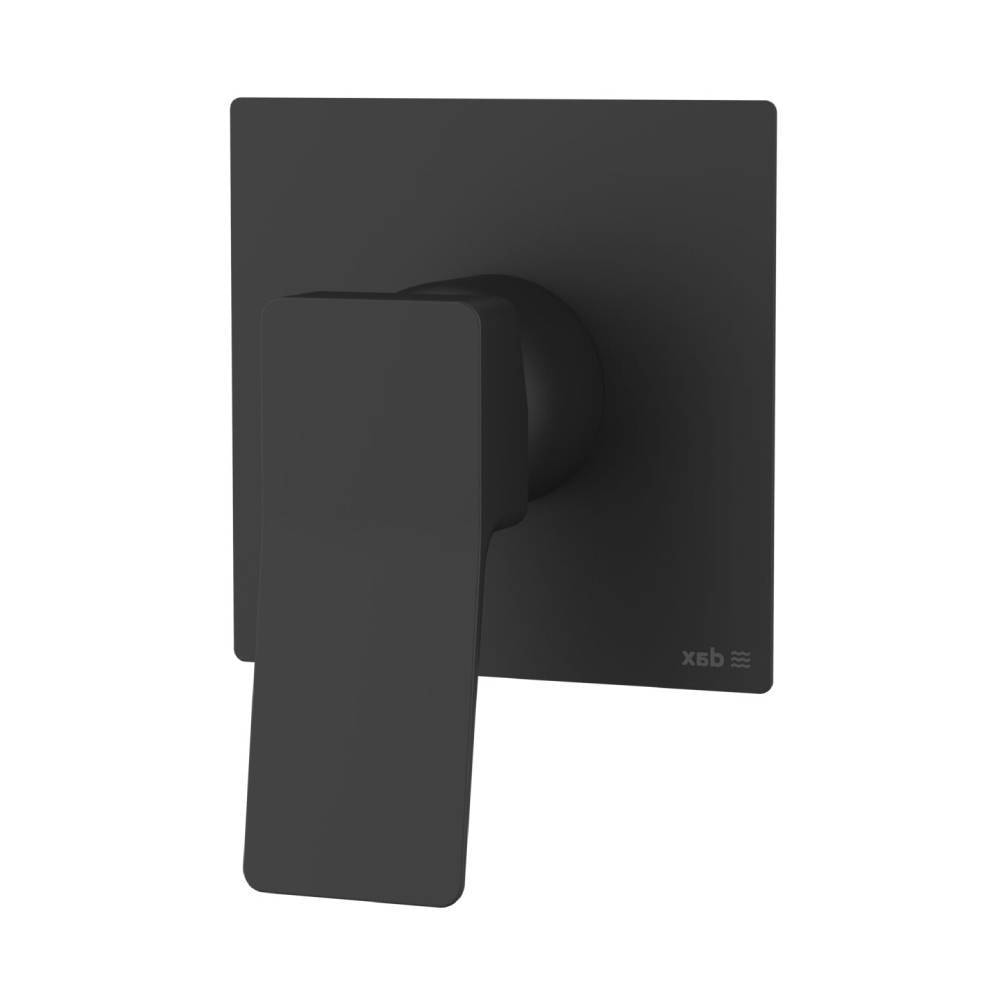 Acabamento Monocomando Dax Tamisa para Chuveiro Base Deca Black - DAX-4994-TM-BL