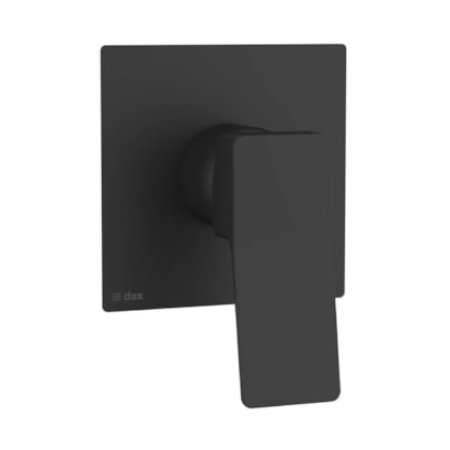 Acabamento Monocomando Dax Tamisa para Chuveiro Base Deca Black - DAX-4994-TM-BL