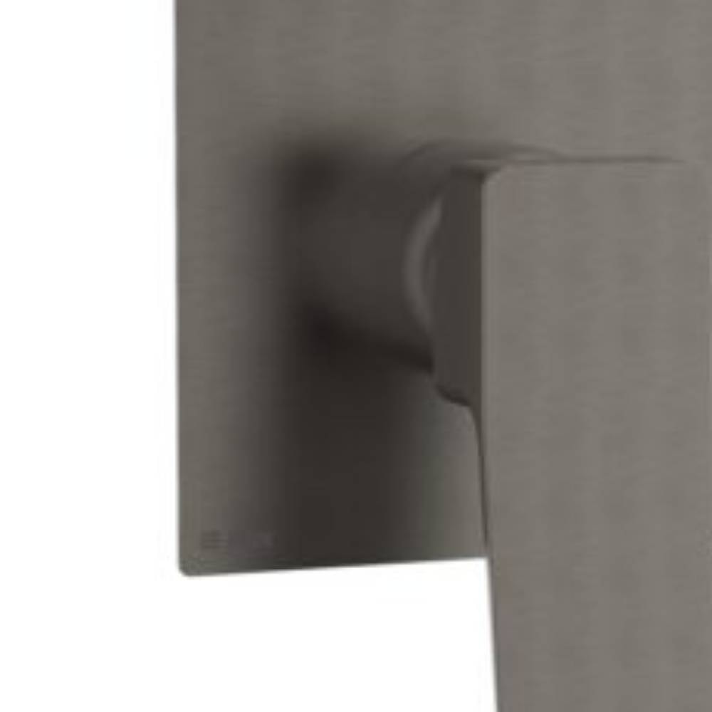 Acabamento Monocomando Dax Tamisa para Chuveiro Base Deca Cinza - DAX-4994-TM-GR