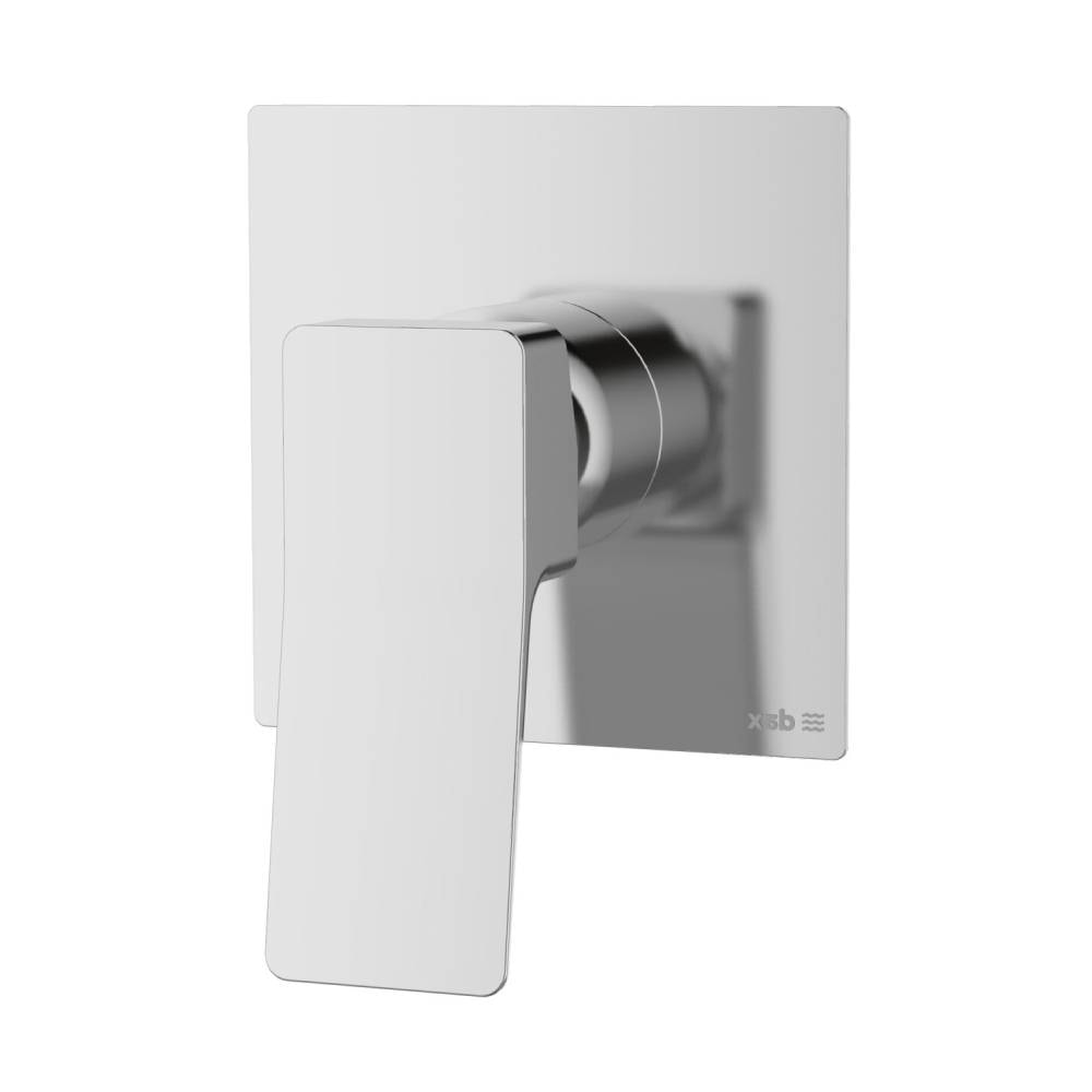 Acabamento Monocomando Dax Tamisa para Chuveiro Base Deca Cromado - DAX-4994-TM-CR