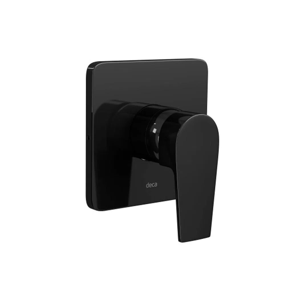 Acabamento Monocomando Deca Level Alta e Baixa Pressão para Chuveiro Black Noir - 4993.BL26.CHU.NO
