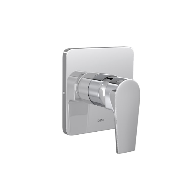 Acabamento Monocomando Deca Level Alta e Baixa Pressão para Chuveiro Cromado - 4993.C26.CHU