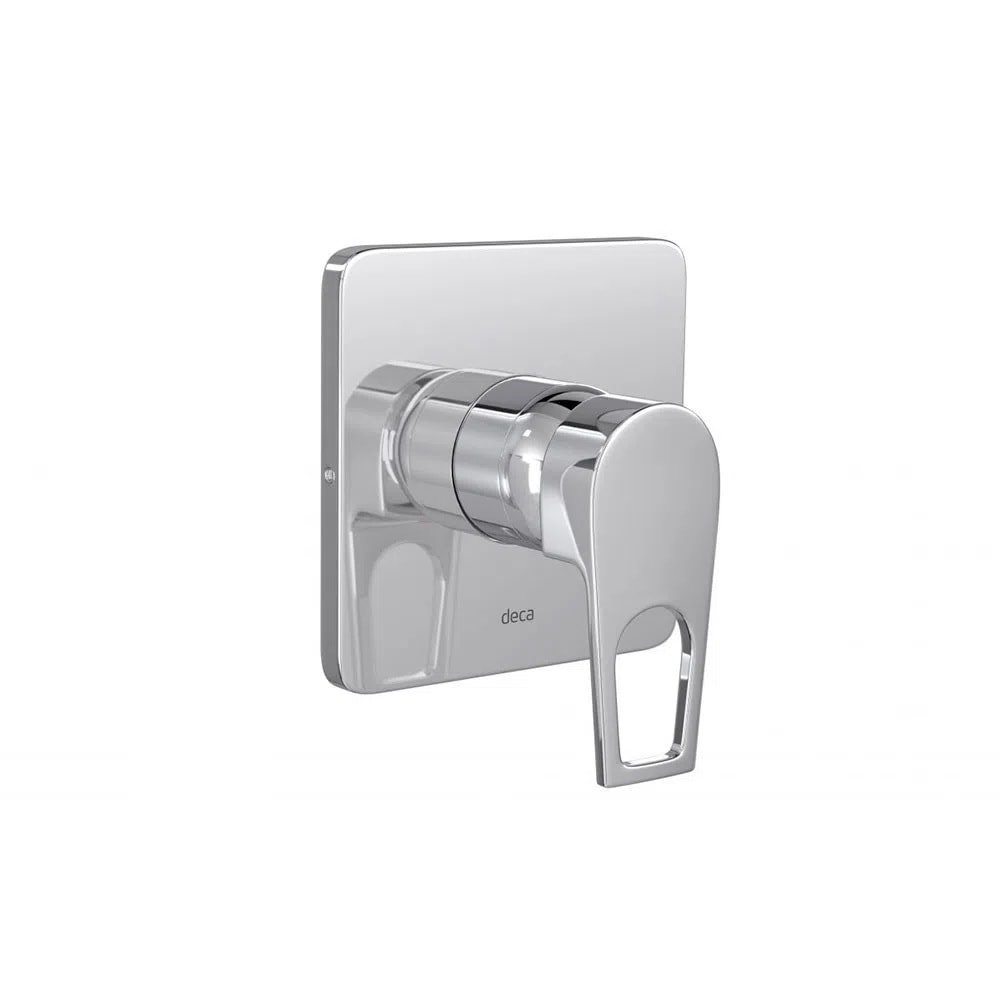 Acabamento Monocomando Deca Level Mix Alta e Baixa Pressão para Chuveiro Cromado - 4993.C28.CHU