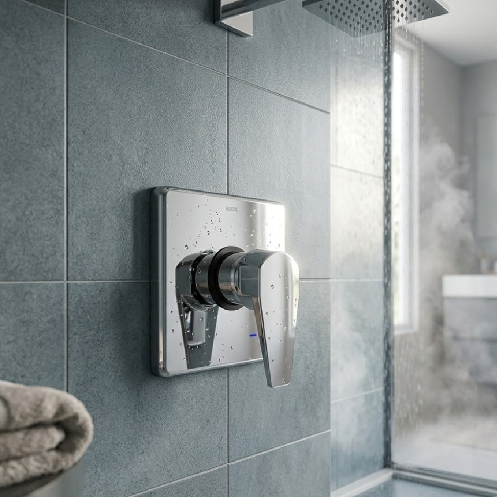 Acabamento Monocomando Docol Lift Base Deca para Chuveiro e Ducha Higiênica Cromado - 00961806
