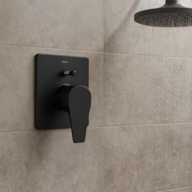 Acabamento Monocomando Docol Lift para Chuveiro e Ducha Higiência DocolBase Onix - 90008057156