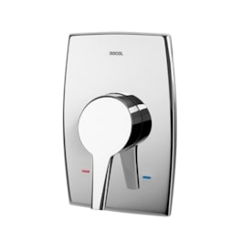 Acabamento Monocomando Docol Nexus para Chuveiro Baixa Pressão Cromado - 00502906
