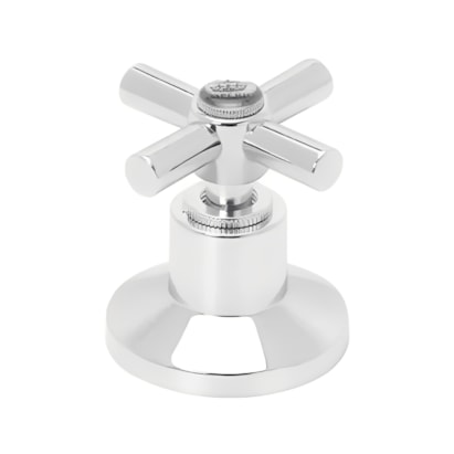 Acabamento para Registro 3/4 Saran Cromado - 12700