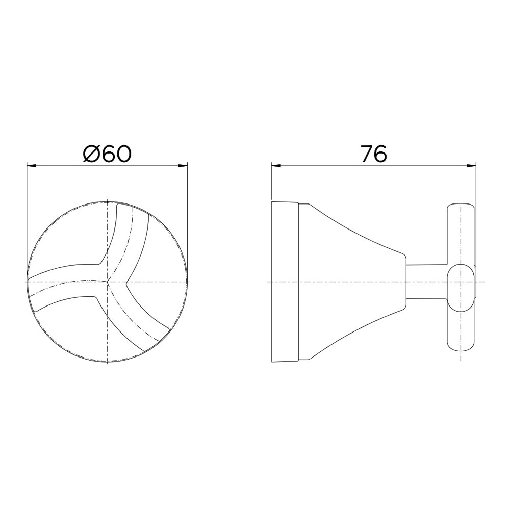 Acabamento para Registro Base Deca 1/2