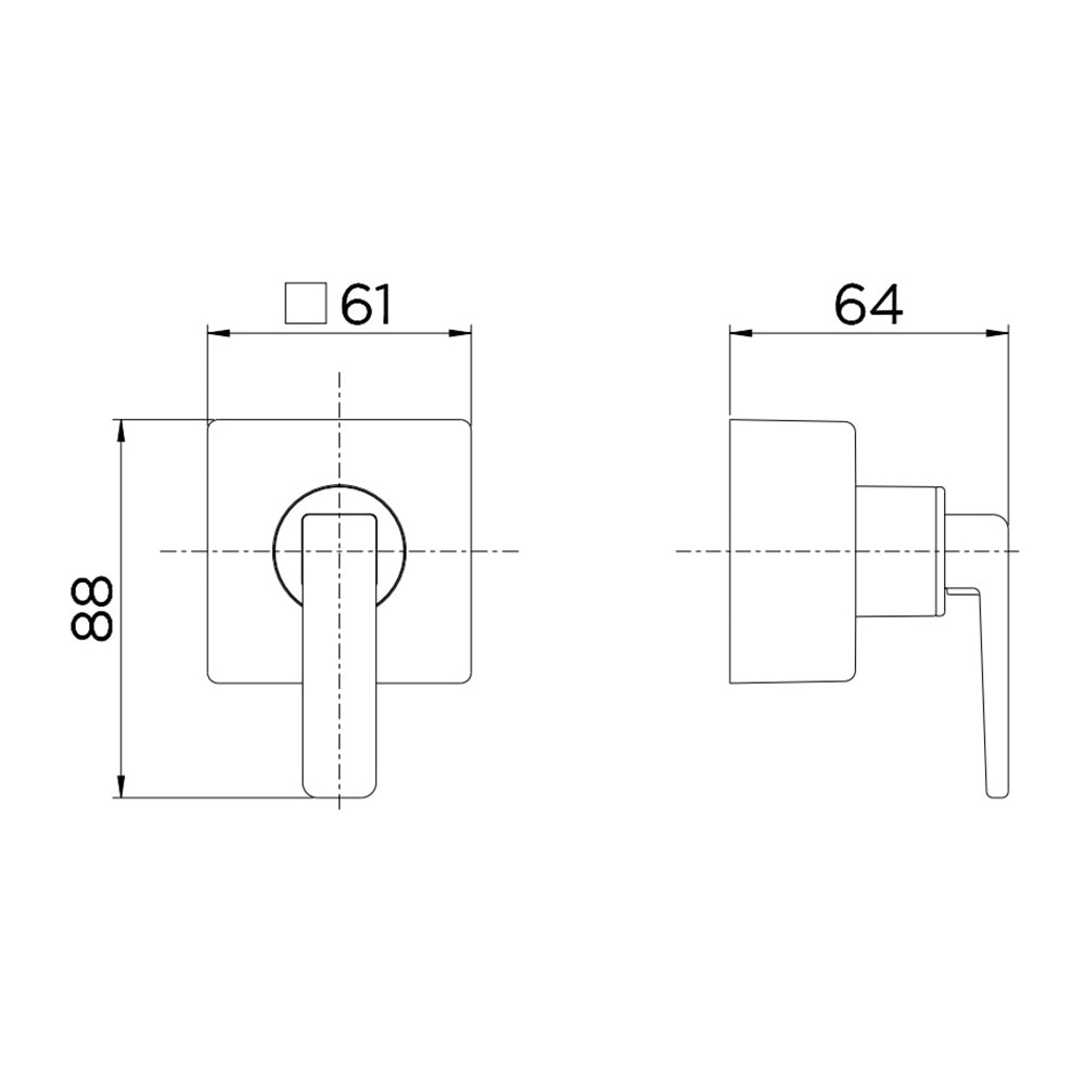 Acabamento para Registro Base Deca 1/2