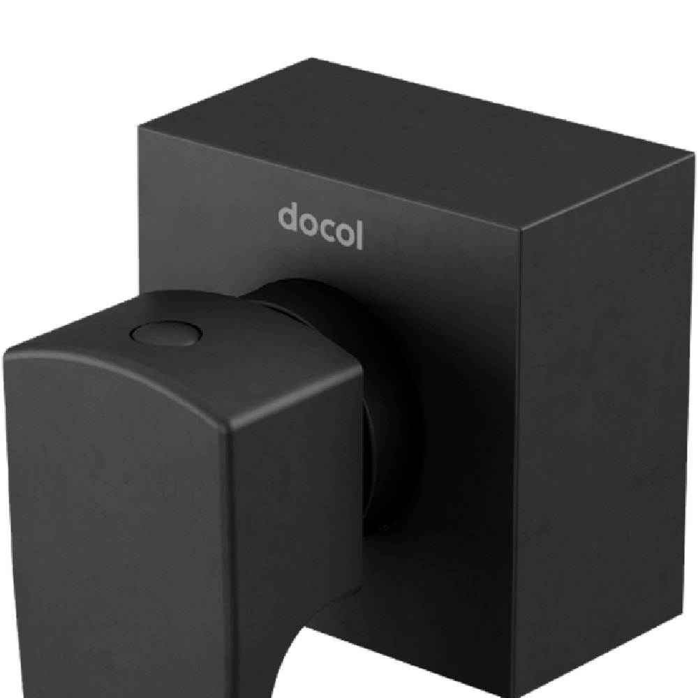 Acabamento para Registro Base Deca Lift Onix Preto 1/2