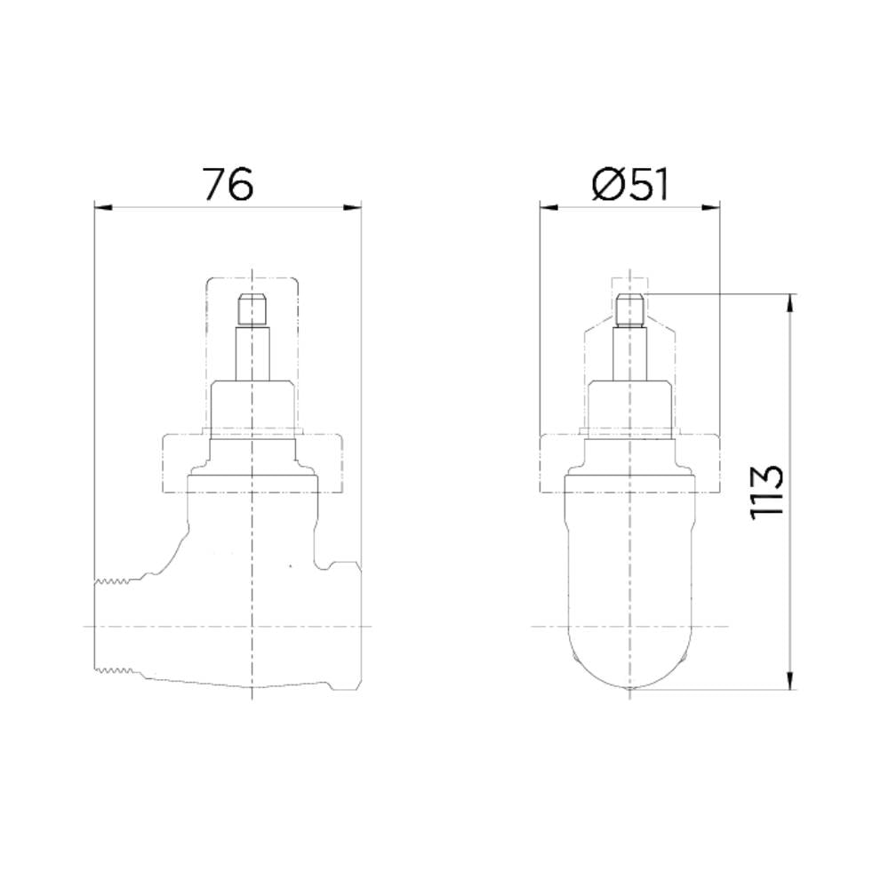 Acabamento para Registro Base Docol 3/4 Docol Ceram - 90005693000