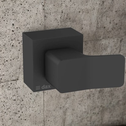 Acabamento para Registro Dax Tamisa Base Deca Black - DAX-4916-TM-BL