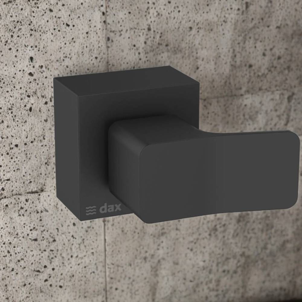 Acabamento para Registro Dax Tamisa Base Deca Black - DAX-4916-TM-BL