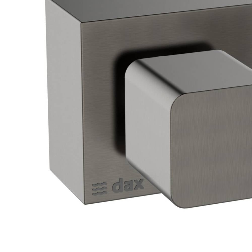 Acabamento para Registro Dax Tamisa Base Deca Cinza - DAX-4916-TM-GR
