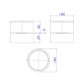 Acabamento para Registro de Gaveta Deca You Cromado - 4900.C104.PQ