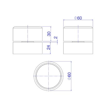 Acabamento para Registro de Gaveta Deca You Cromado - 4900.C104.PQ