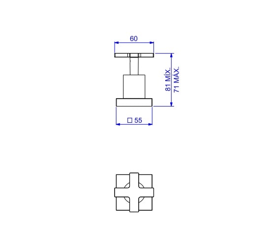 Acabamento para Registro de Pressão Deca Clean 1/2