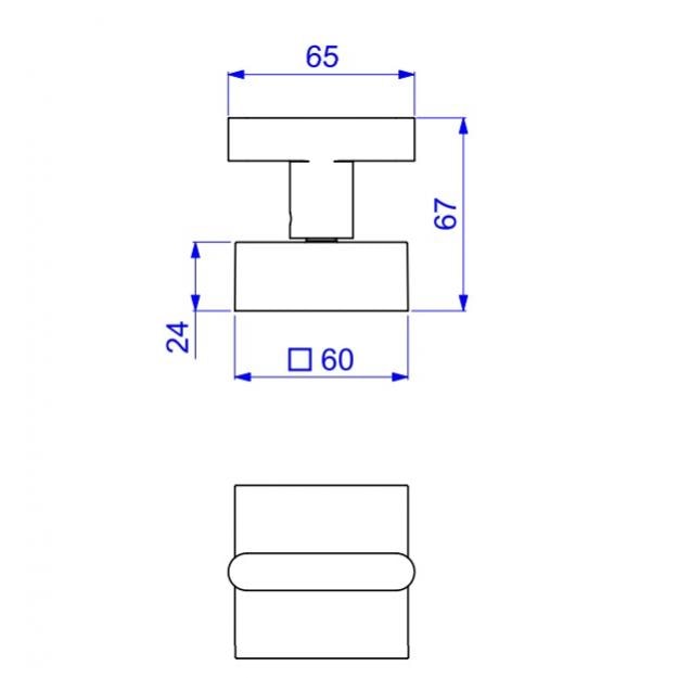 Acabamento para Registro de Pressão Deca Soul 1/2