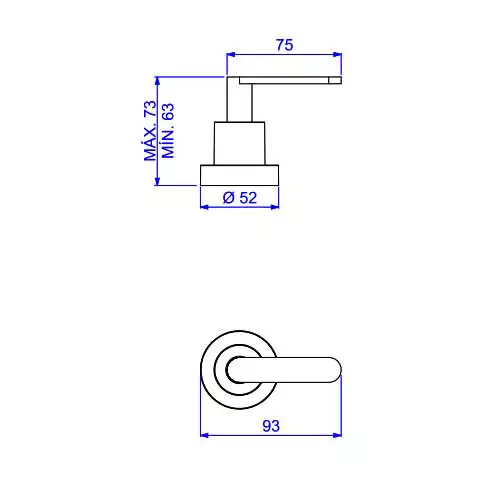 Acabamento para Registro Deca Flex Plus 1/2