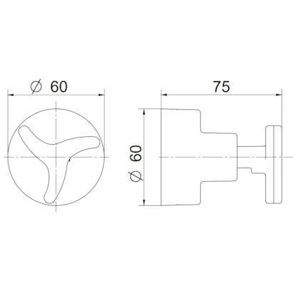 Acabamento para Registro Docol Base Deca 1/2