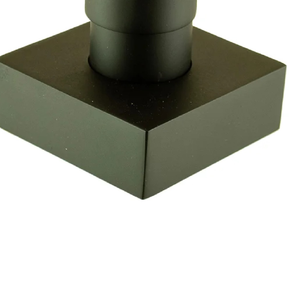 Acabamento para Registro Gaveta com Canopla Kimetais Plena Slim Black Matte - AR002365