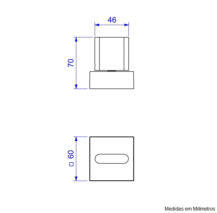 Acabamento para Registro Gaveta Deca Polo 1/2