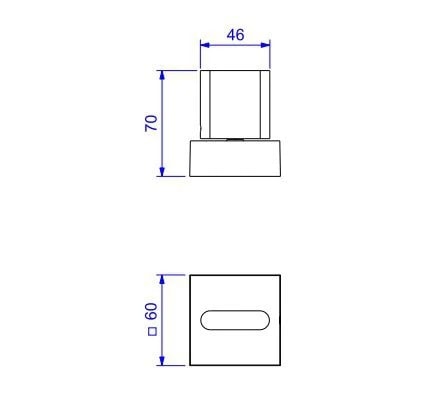 Acabamento para Registro Gaveta Deca Polo 1/2
