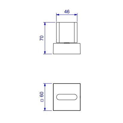 Acabamento para Registro Gaveta Deca Polo 1/2