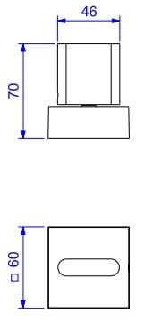 Acabamento para Registro Gaveta Deca Polo 1/2