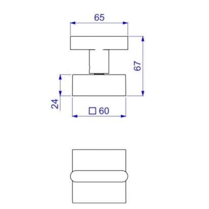 Acabamento para Registro Gaveta Deca Smart 1/2