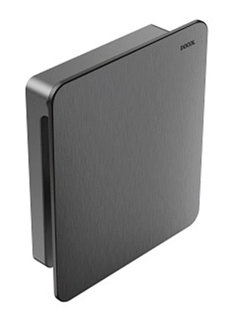 Acabamento Para Válvula De Descarga Docol Flat Grafite Escovado - 931770