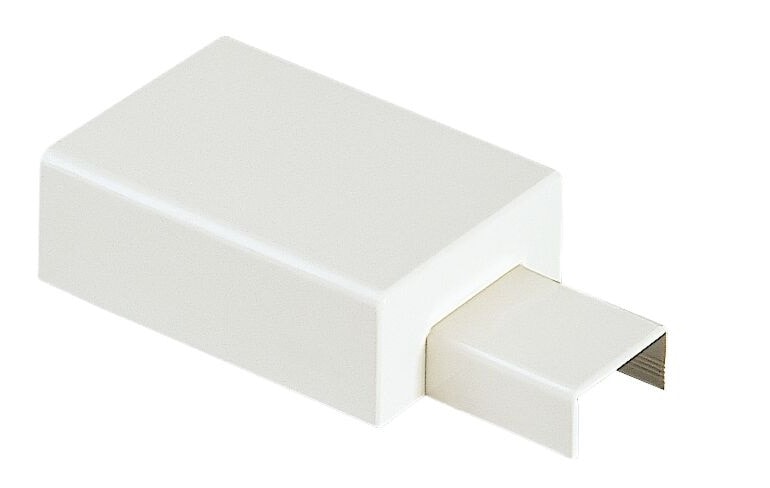 Acabamento Tramontina para Canaleta Luva 40x20 Branco - 57300035